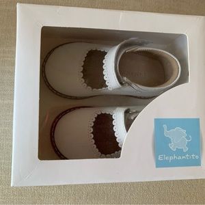 New in box elephantito toddler baby mary janes size 6